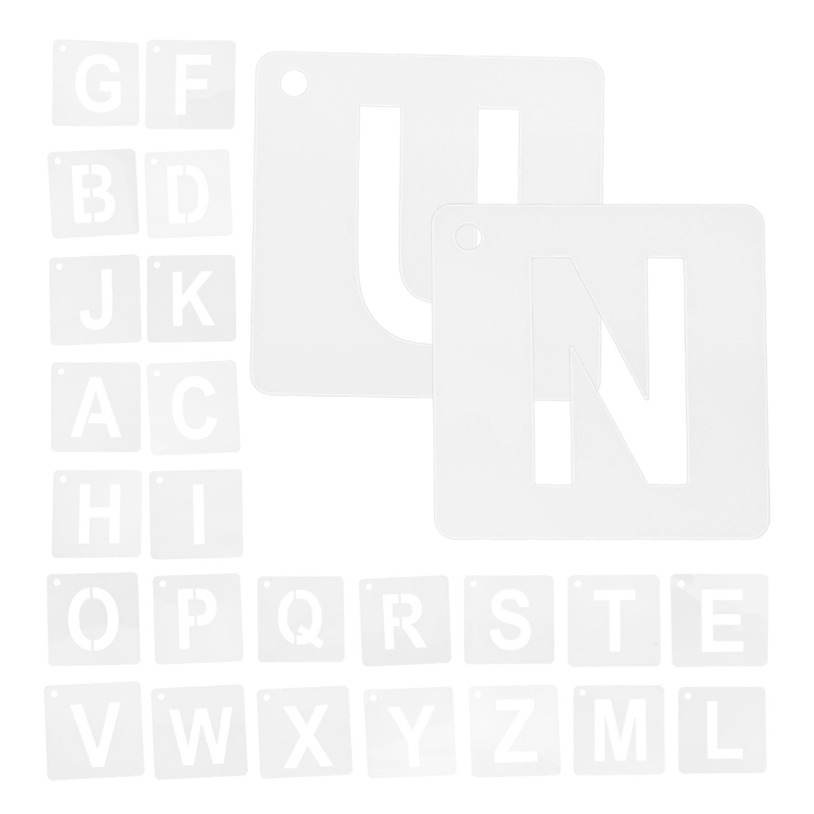 Art And Craft Letter Z - 1Set Portable Reusable A-Z Alphabet Stencil