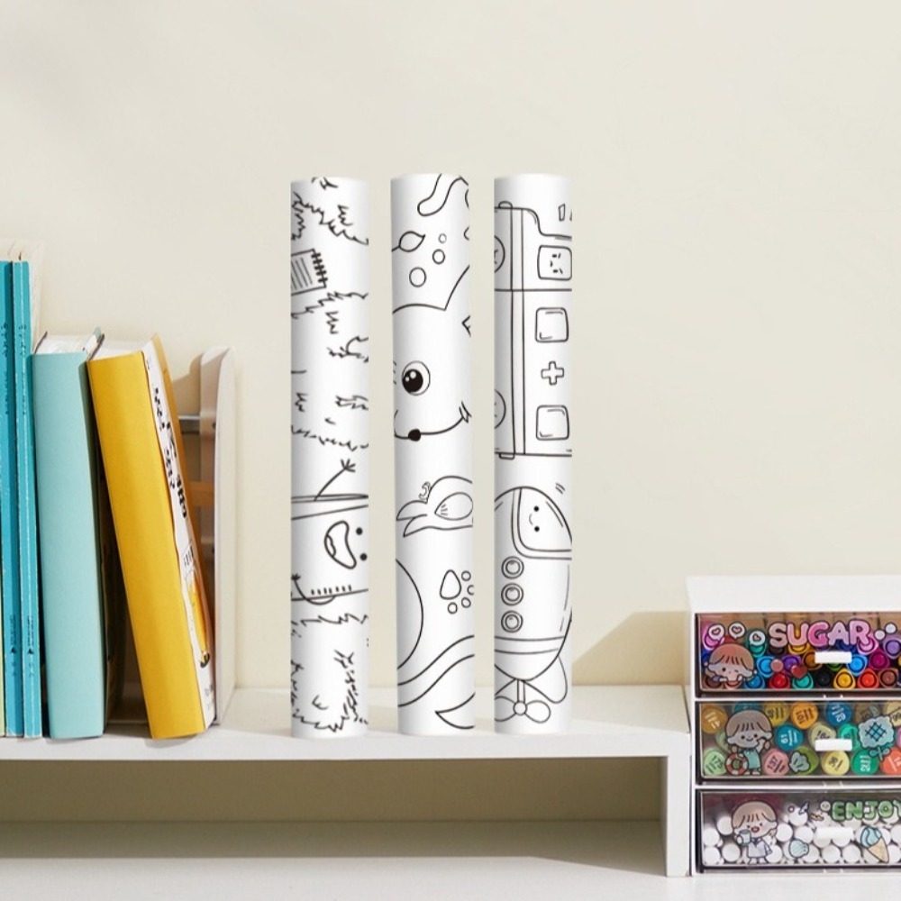 Art Craft Books - Fun 3m Painting Graffiti Scroll DIY