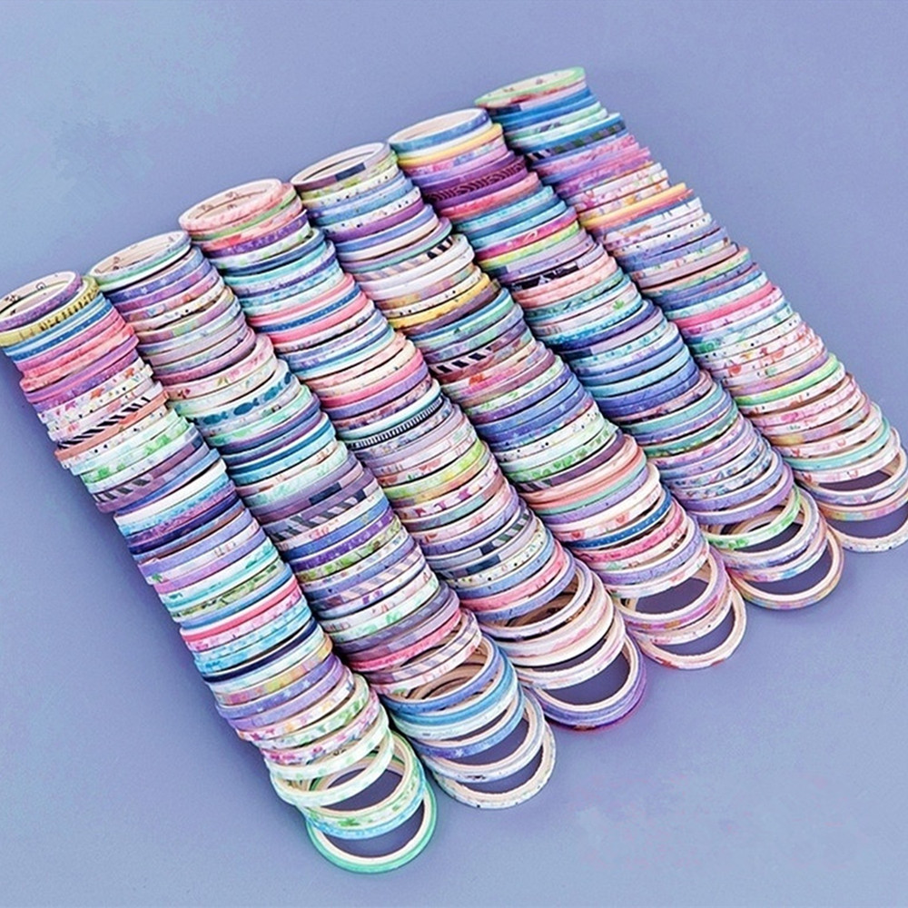 Washi Tape Rolls - 20/50 Rolls Washi Tape Set,Foil Gold
