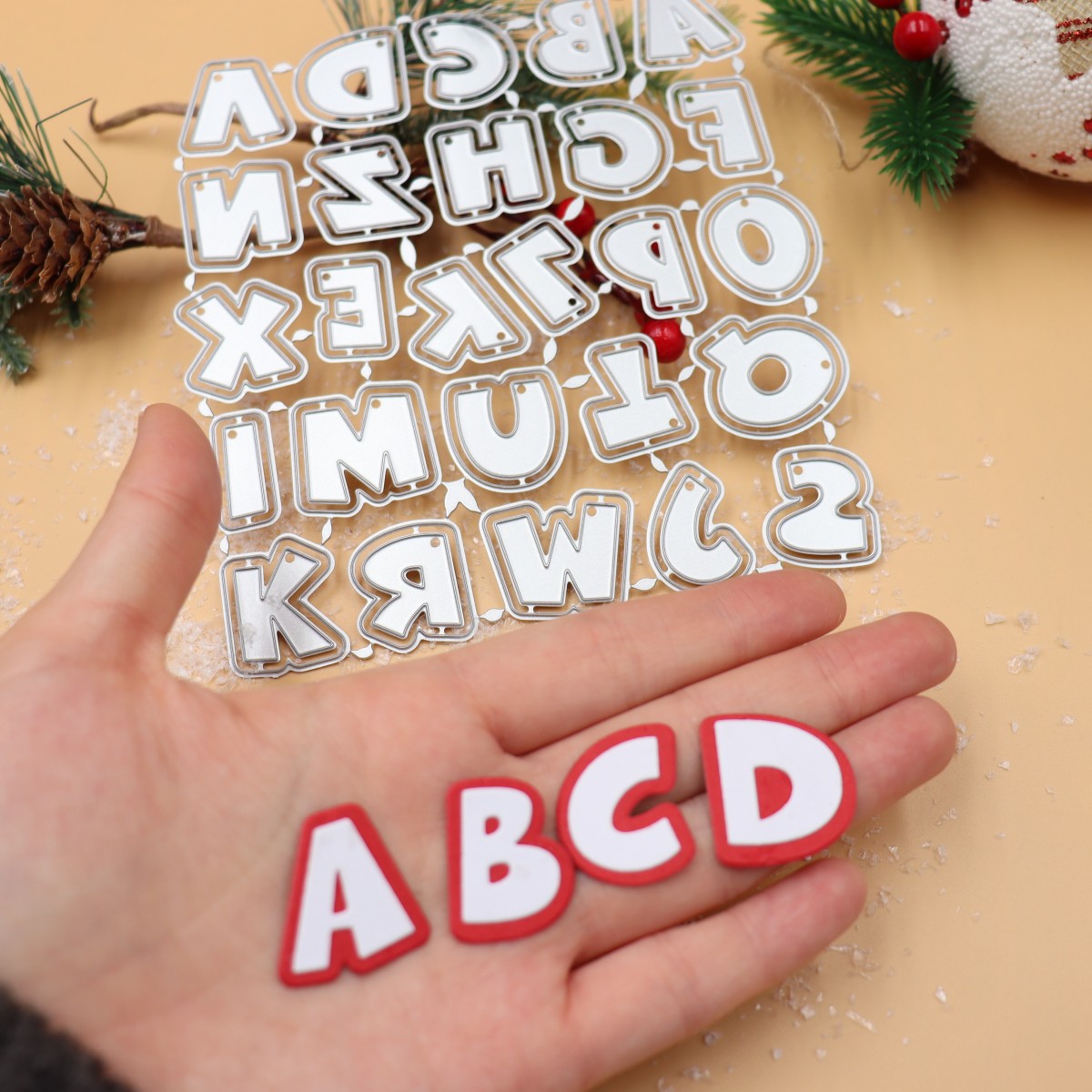 Art And Craft Letter Z - Letter A-z Metal Cutting Dies Scrapbooking