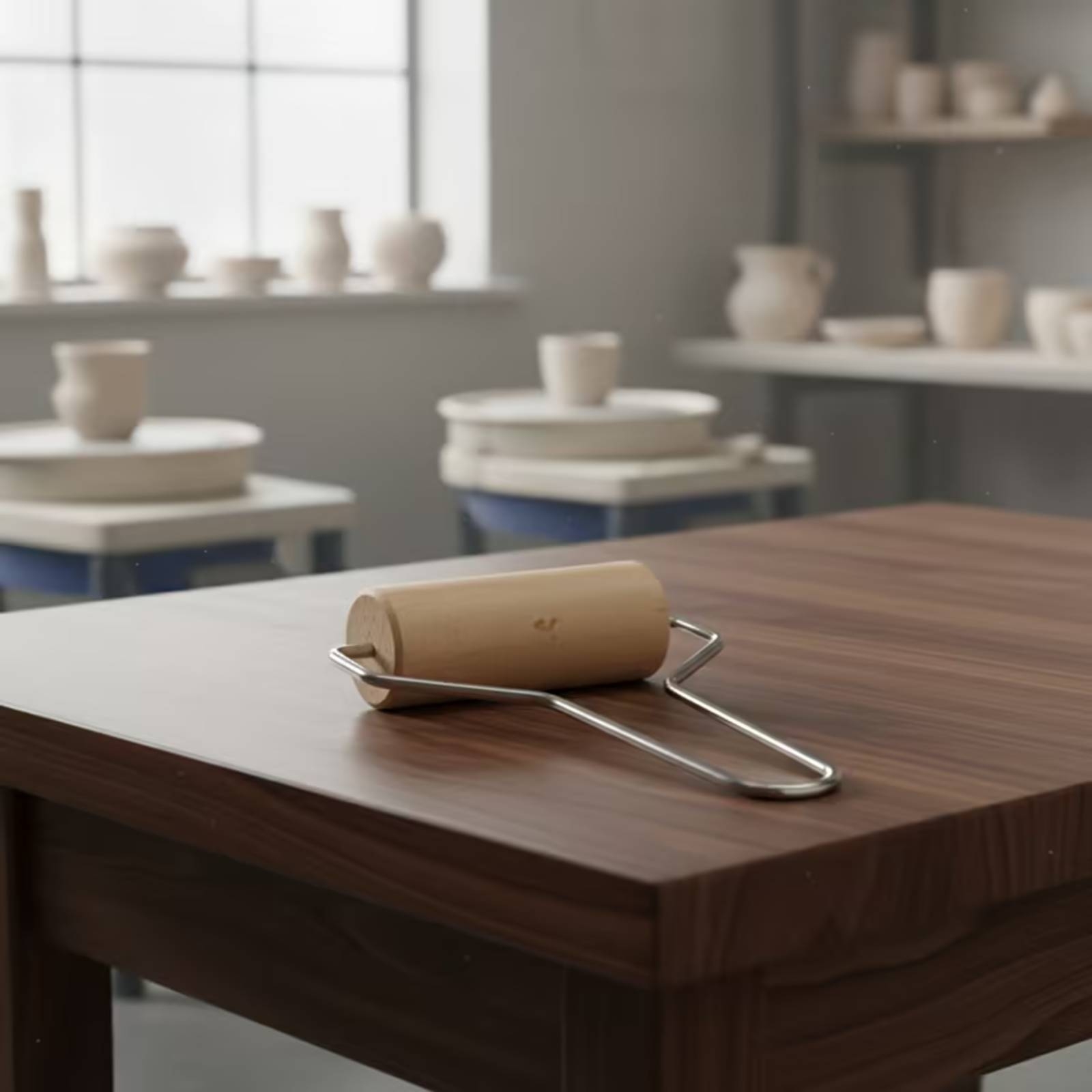 Art Craft Workshop - Clay Roller Manual Pottery Roller Craft