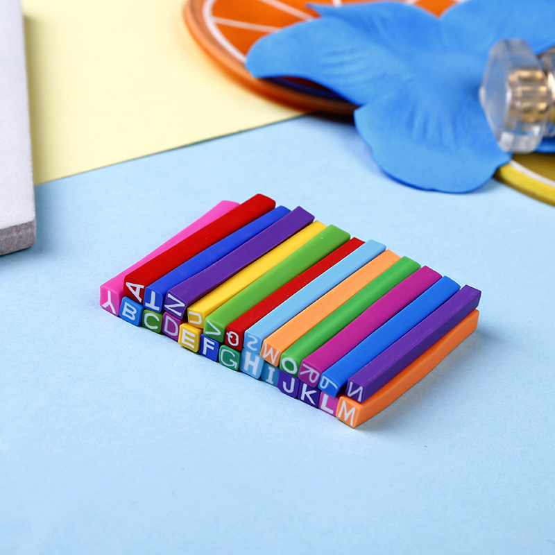 Art And Craft Letter Z - 26Pcs/set A-Z Letters Canes Rods Cut