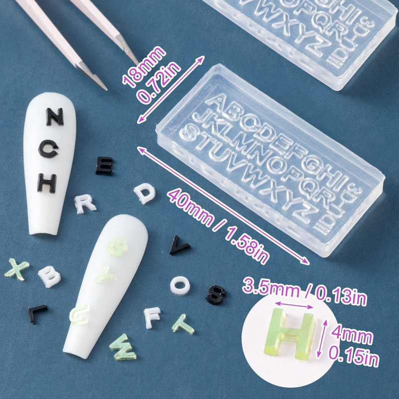 Art And Craft Letter Z - 2/4 Sets Transparent Mini A-Z 26
