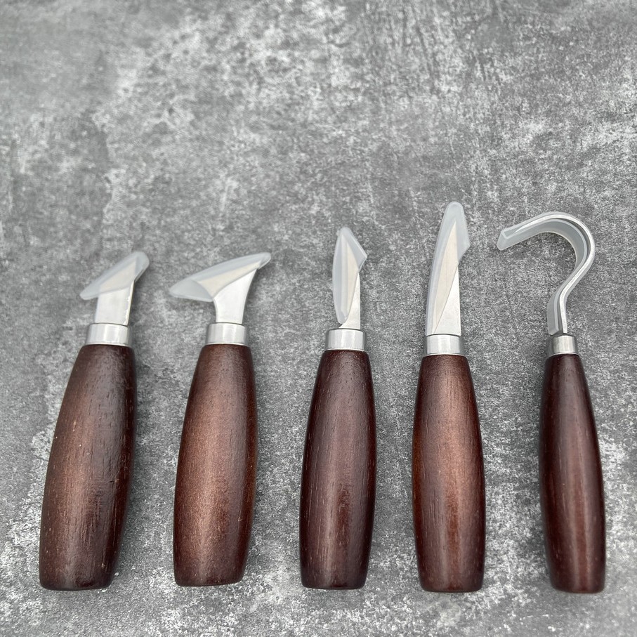 Art Craft Knife - 5pc Wood Carving Tools Set Oak