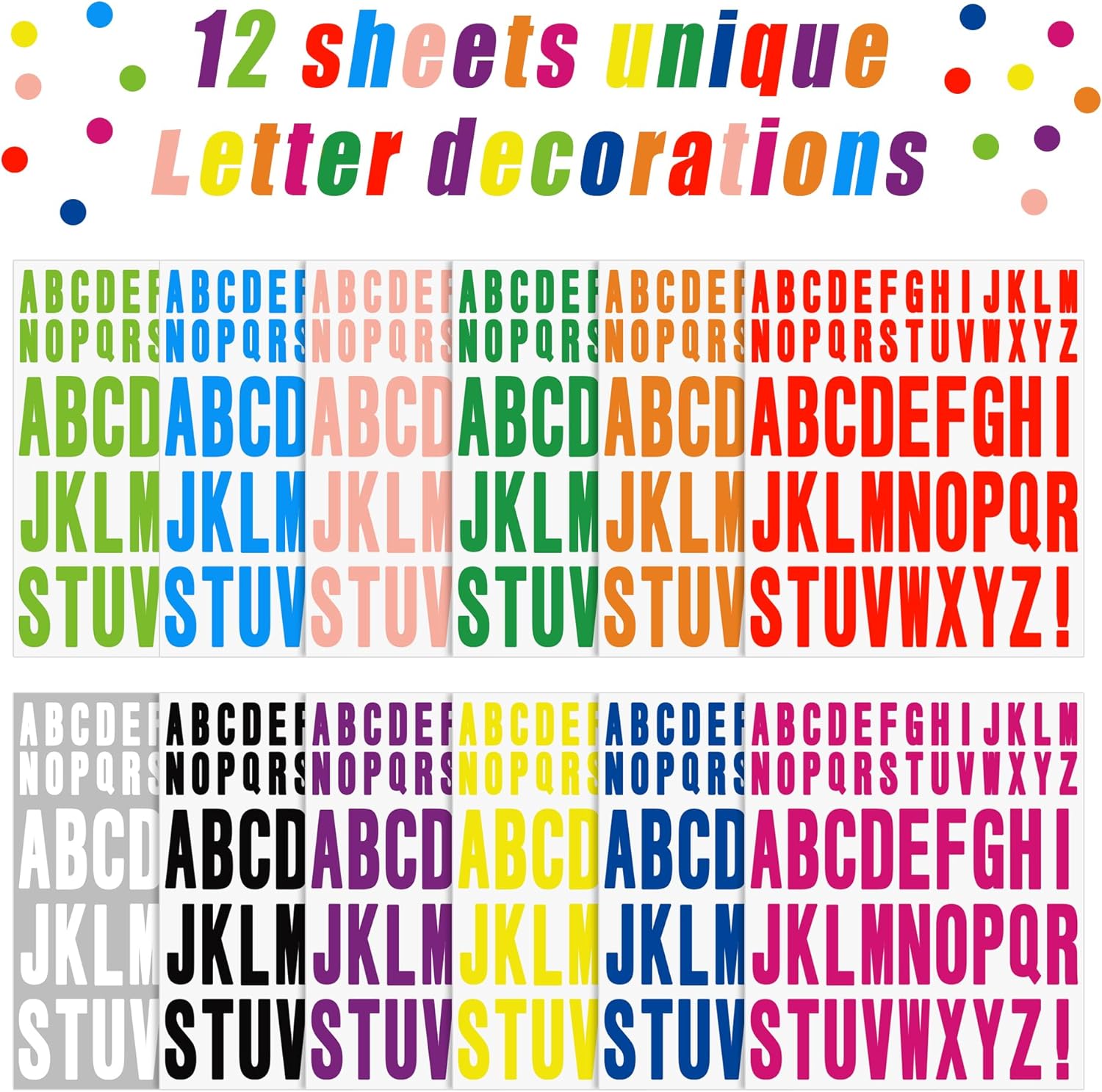 12 sheets 1 inch 2 inch Letter - Art And Craft Letter Z 评论和价格