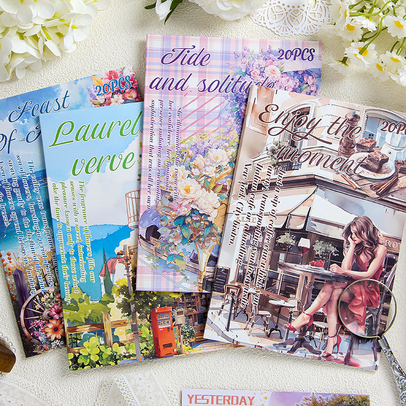 20 pcs/book PET Stickers book  - Art Craft Books 评论和价格