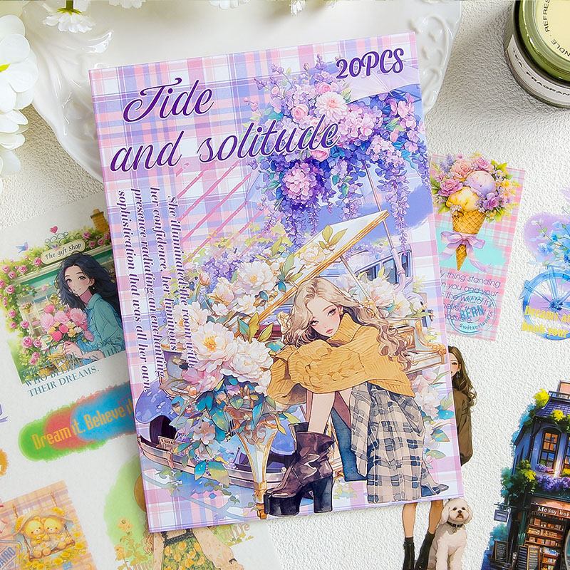 20 pcs/book PET Stickers book  - Art Craft Books 评论和价格