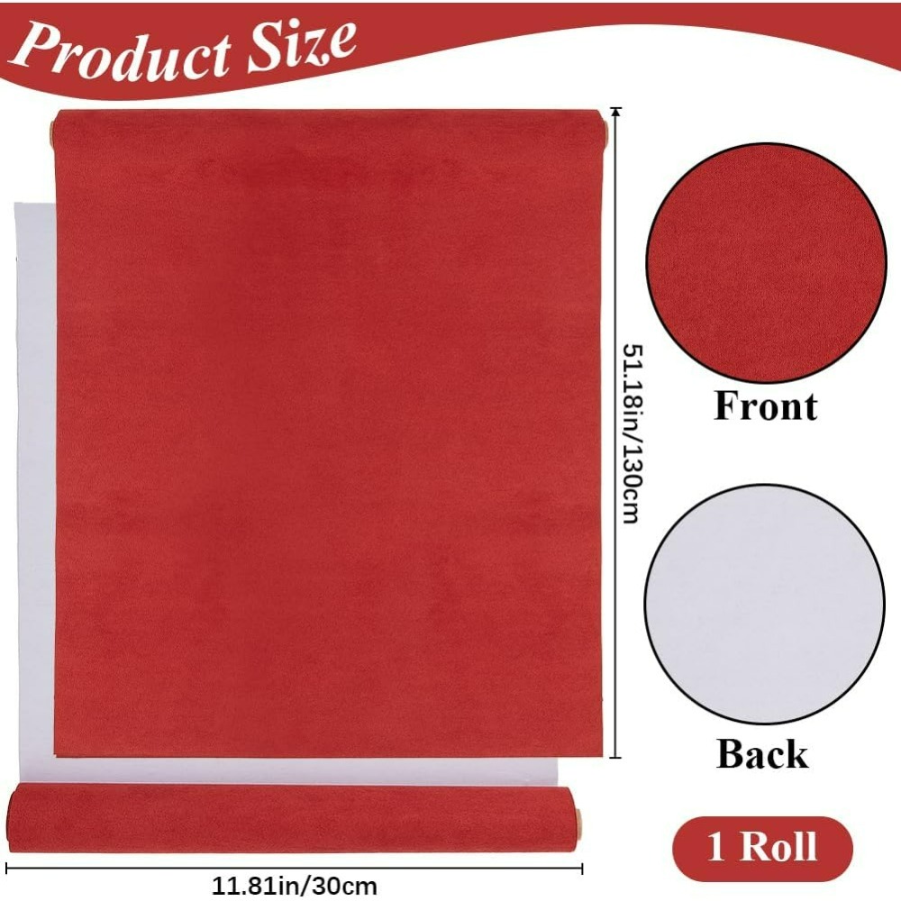 51 x 11.8 Inch Red Book Cloth  - Art Craft Books 评论和价格