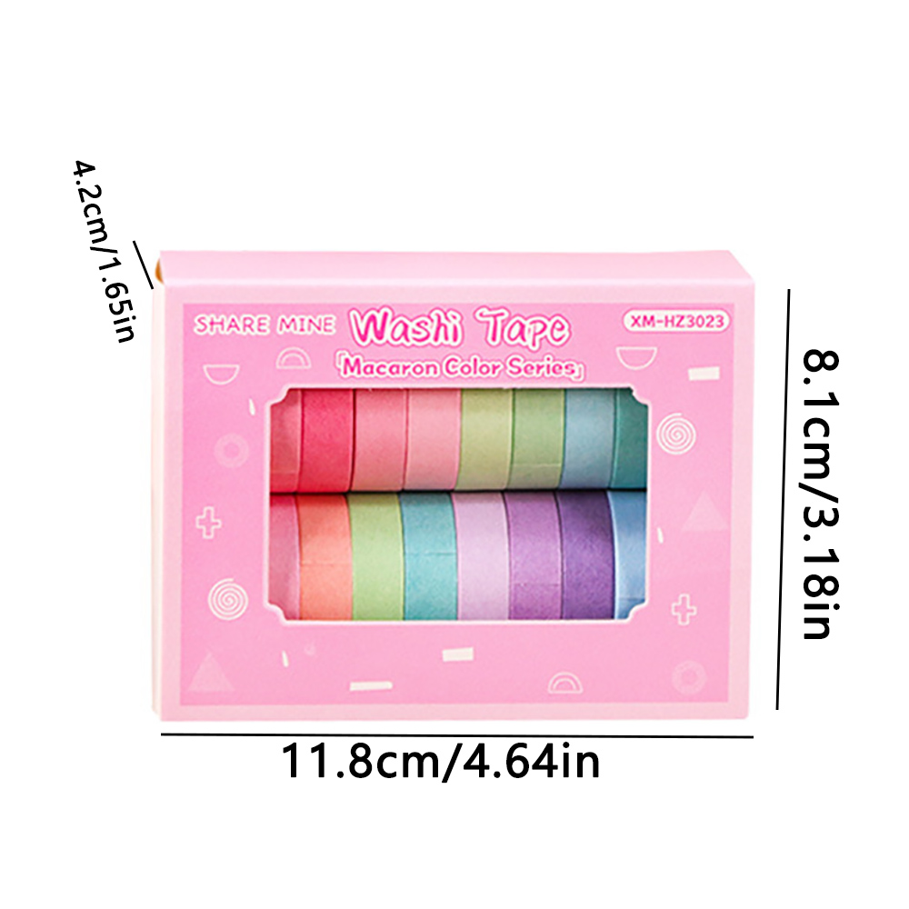 20 Roll Washi Tape Set Diamond - Washi Tape Rolls 评论和价格
