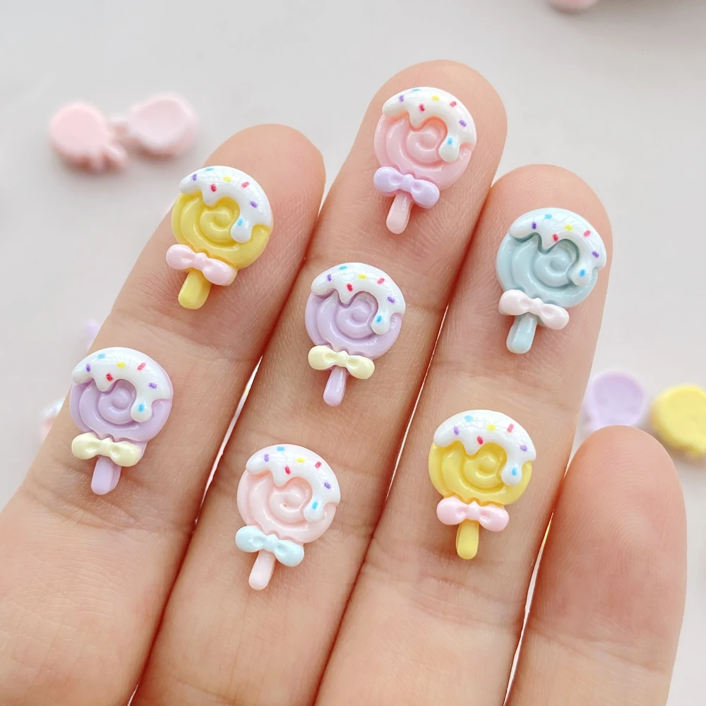 30pcs Resin Colorful 3D Mini L - Art Craft Ice Cream 评论和价格