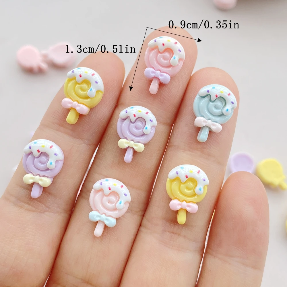 30pcs Resin Colorful 3D Mini L - Art Craft Ice Cream 评论和价格