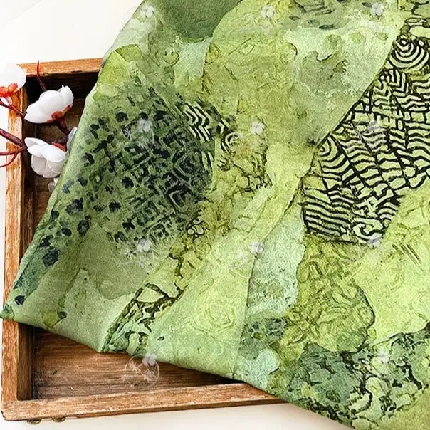 Green ink dyeing oil painting  - Silk Painting Dye 评论和价格