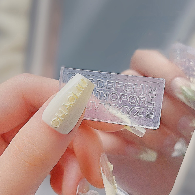 A-Z Letters Nail Art Silicone  - Art And Craft Letter Z 评论和价格