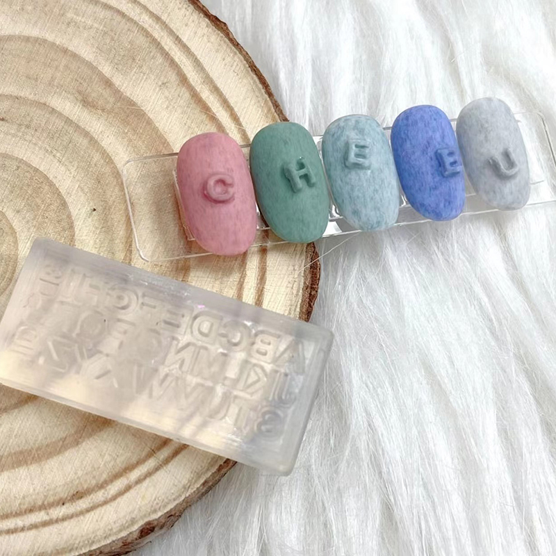 A-Z Letters Nail Art Silicone  - Art And Craft Letter Z 评论和价格