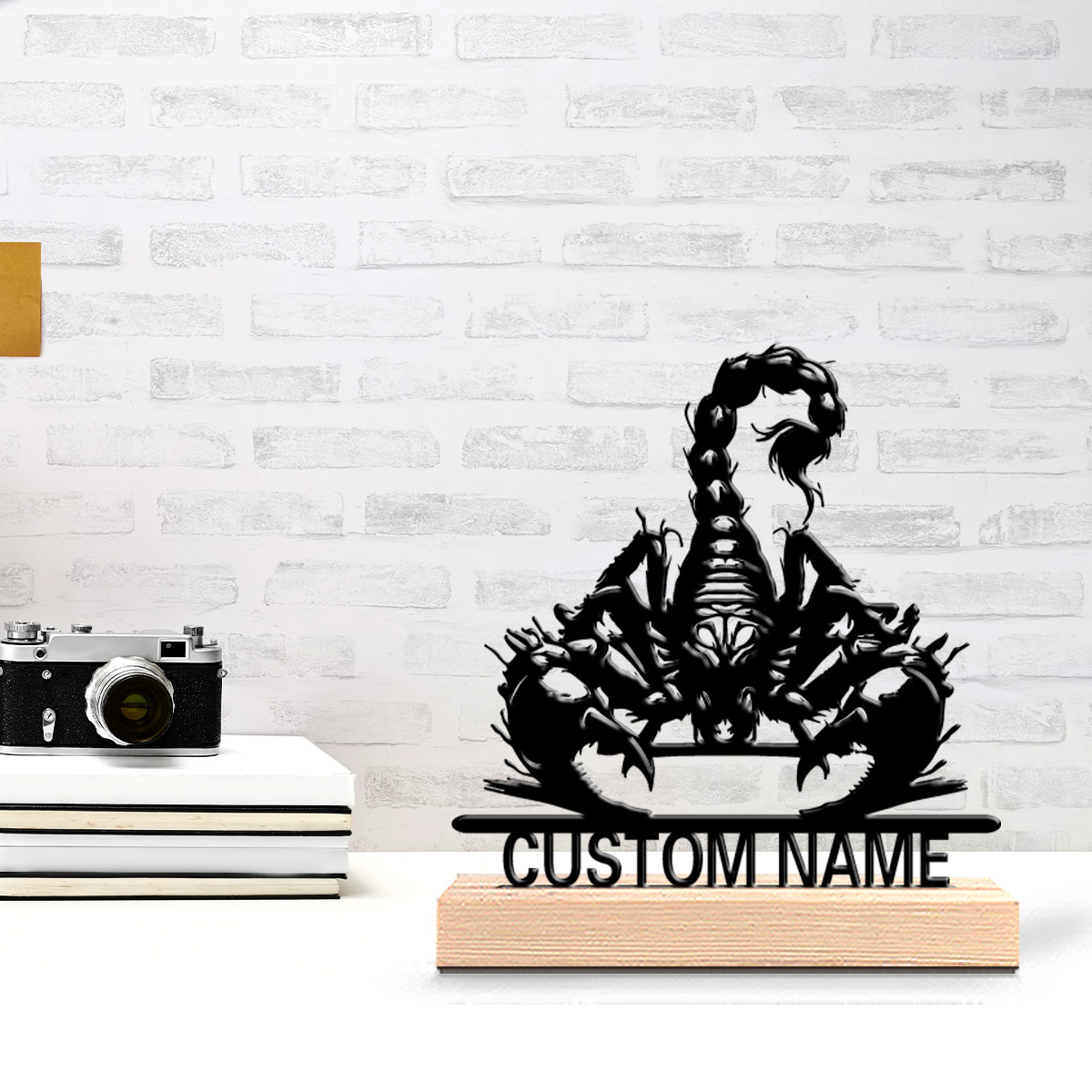 1pc Fashion Scorpion Customize - Art Craft Names 评论和价格