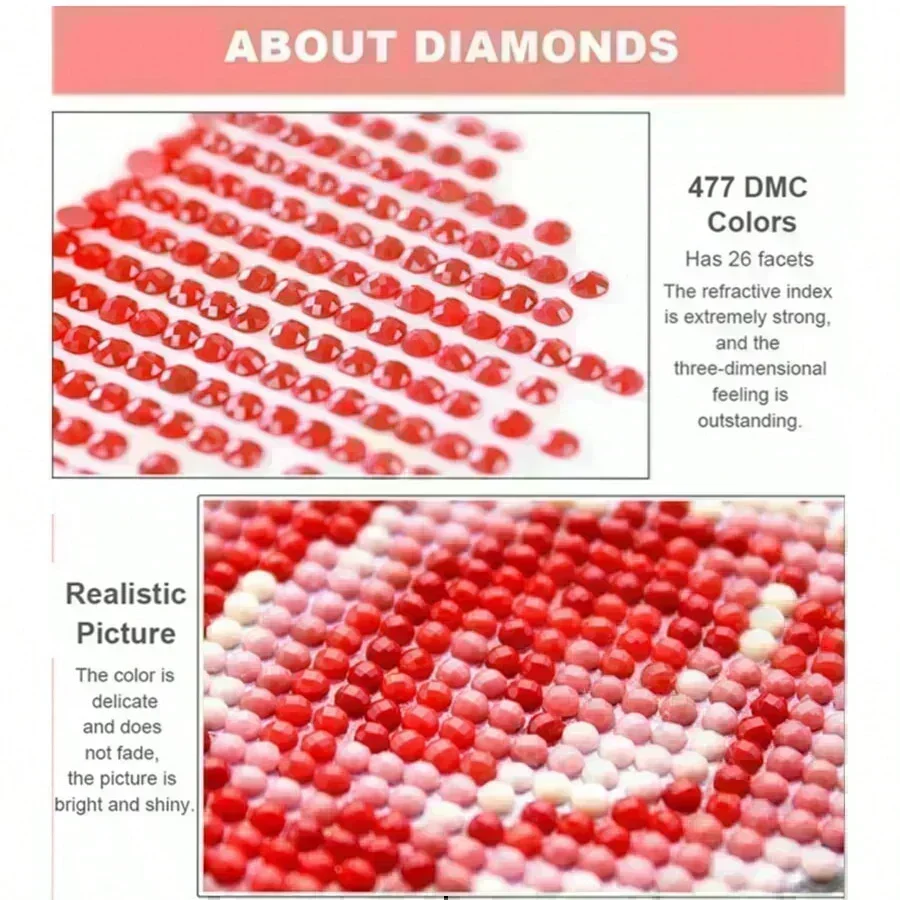 5D DIY Full Round Drill Diamon - Art Craft Japan 评论和价格