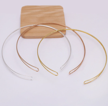 3pcs 5pcs 140mm Metal Hairband - Art And Craft Hair 评论和价格