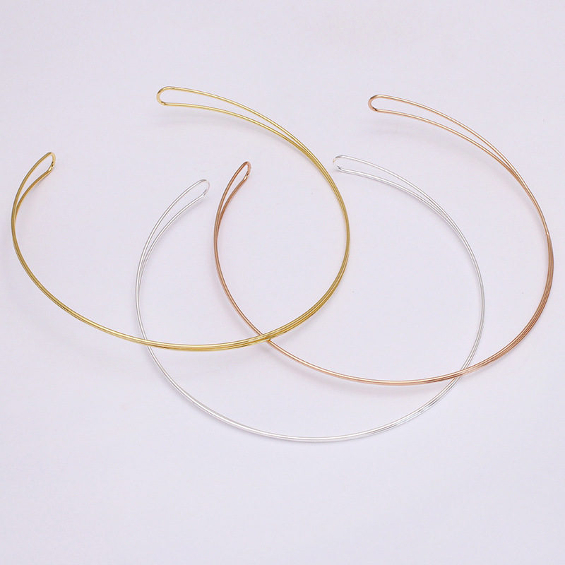 3pcs 5pcs 140mm Metal Hairband - Art And Craft Hair 评论和价格