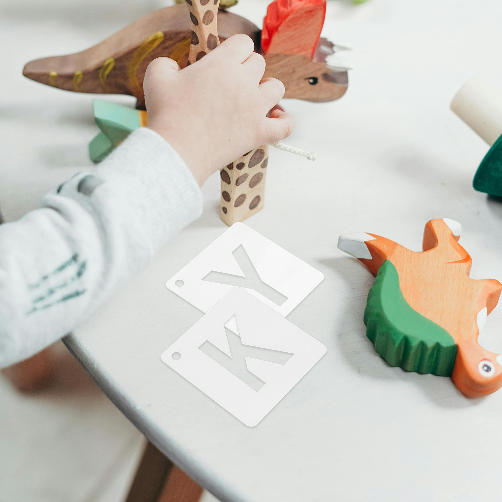 1Set Portable Reusable A-Z Alp - Art And Craft Letter Z 评论和价格