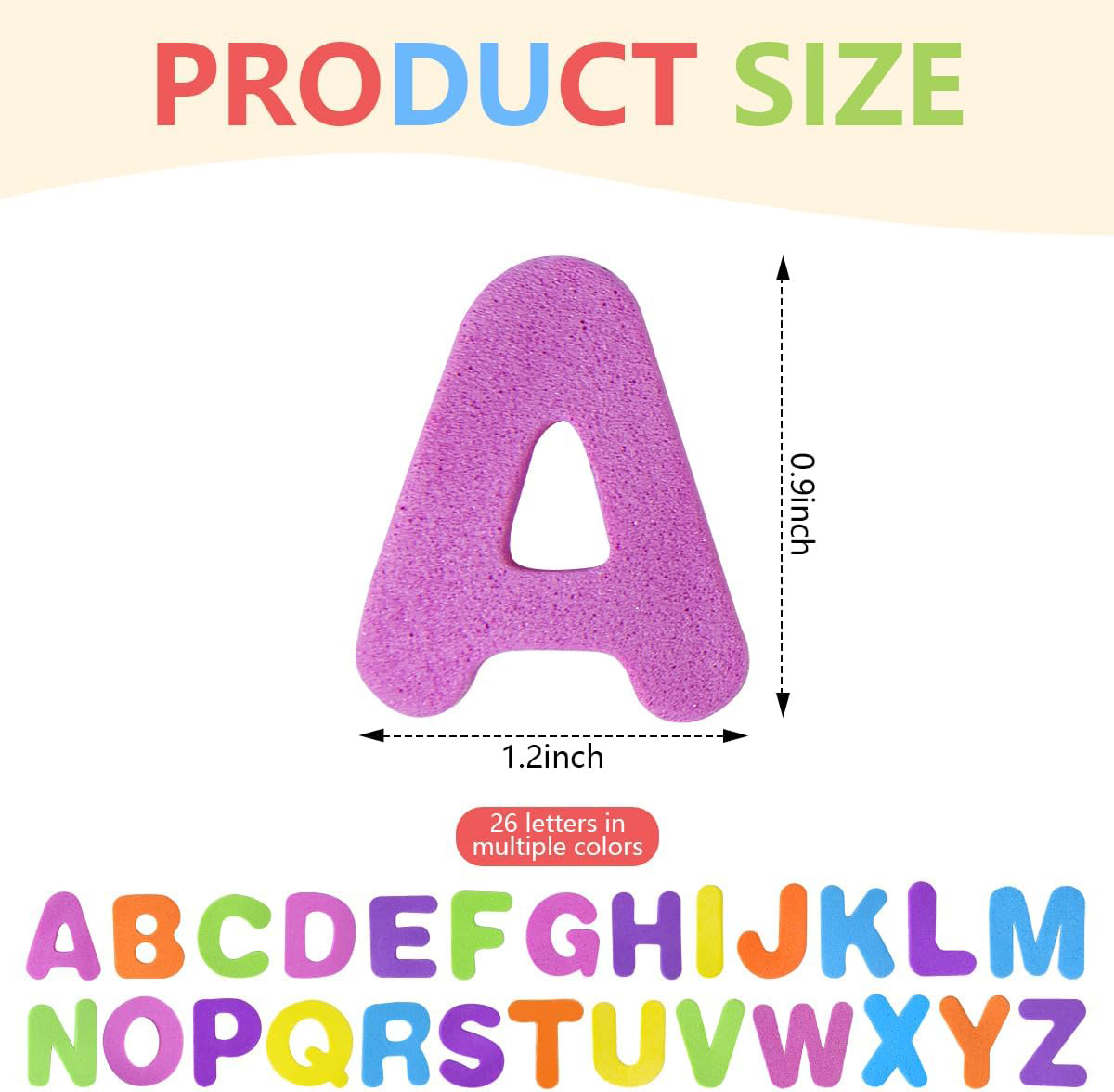 156-468pcs Foam Letter Sticker - Art And Craft Letter Z 评论和价格