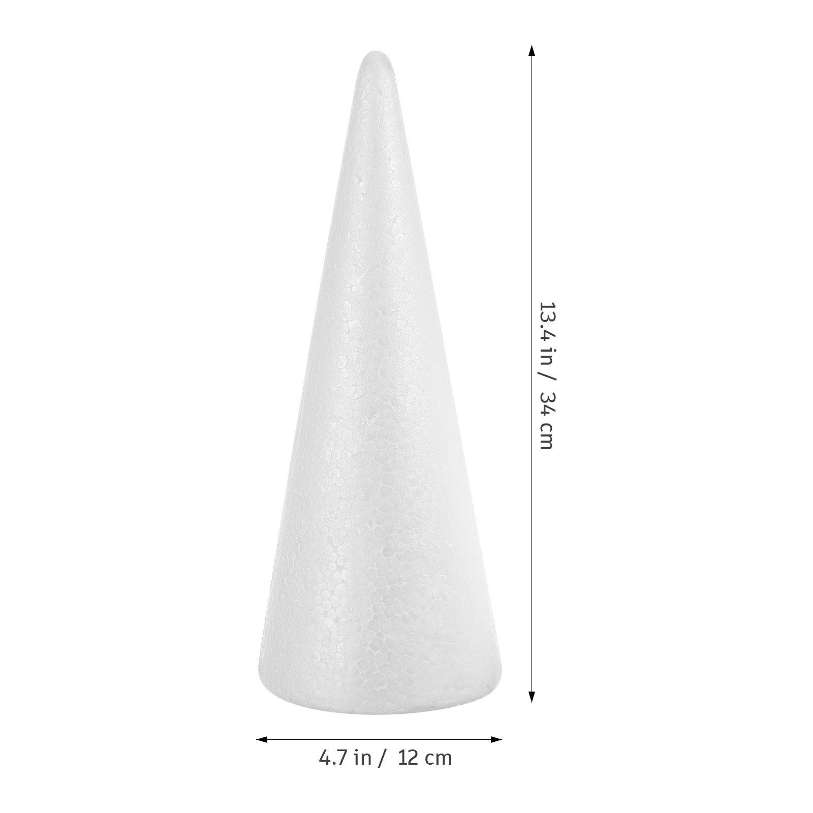 2Pcs White Polystyrene Foam Co - Art Craft For Kindergarten 评论和价格