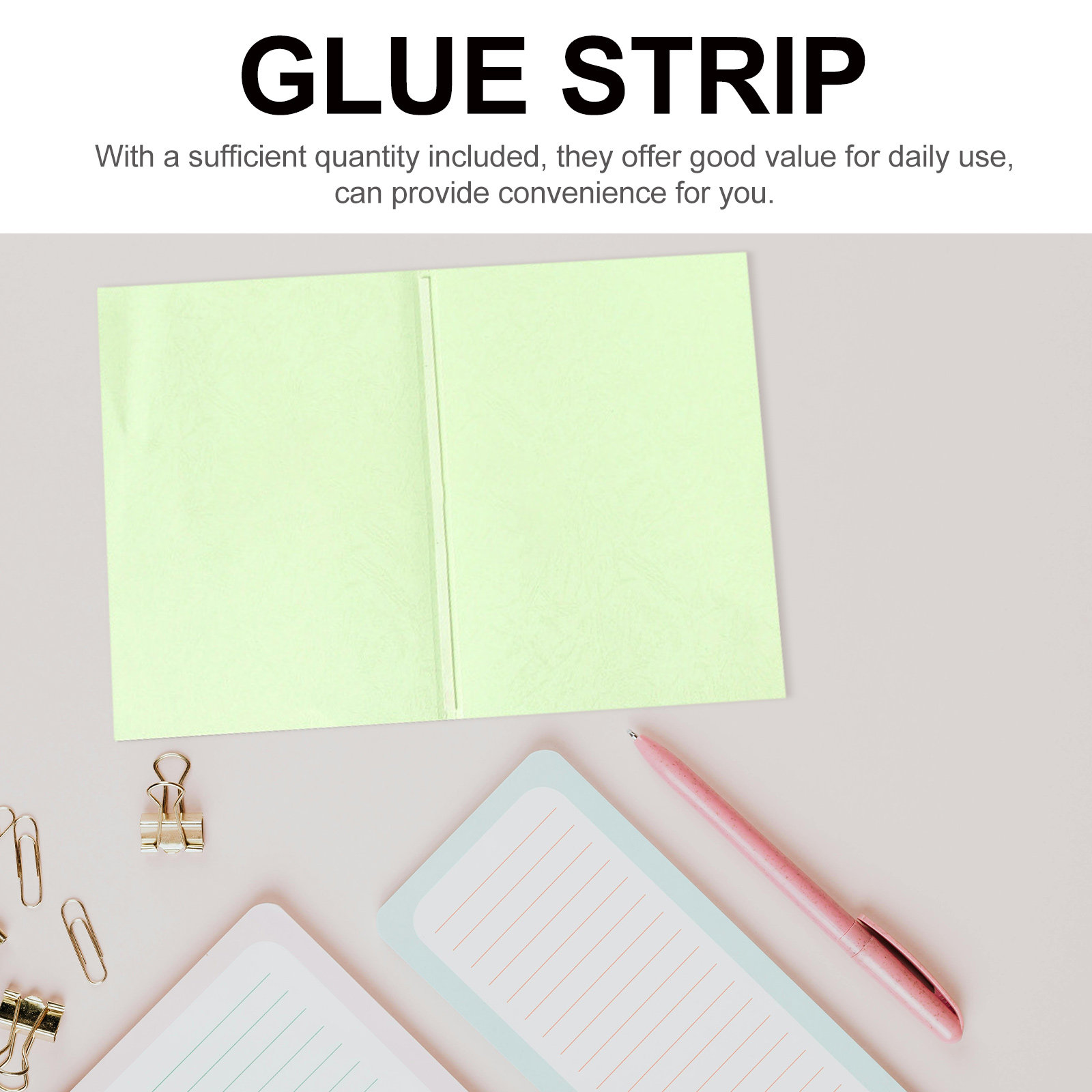 20 Pcs Book Binding Glue Tape  - Bookbinding Supply Kit 评论和价格
