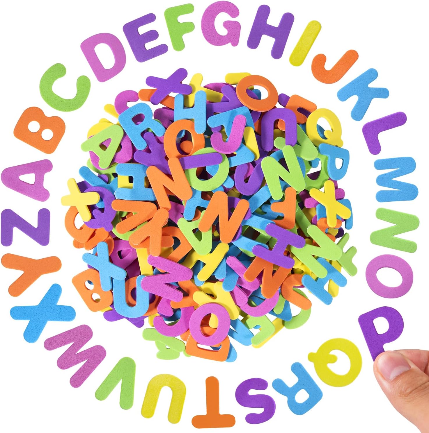 156-468pcs Foam Letter Sticker - Art And Craft Letter Z 评论和价格