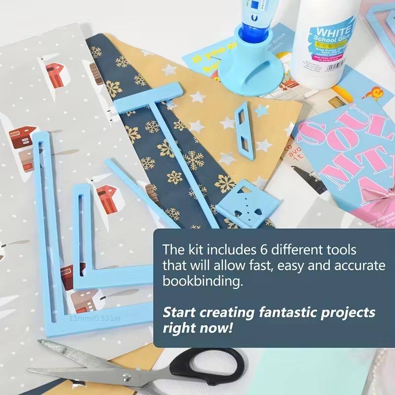 6Pcs Scrapbooking Tool Multi-F - Bookbinding Supply Kit 评论和价格