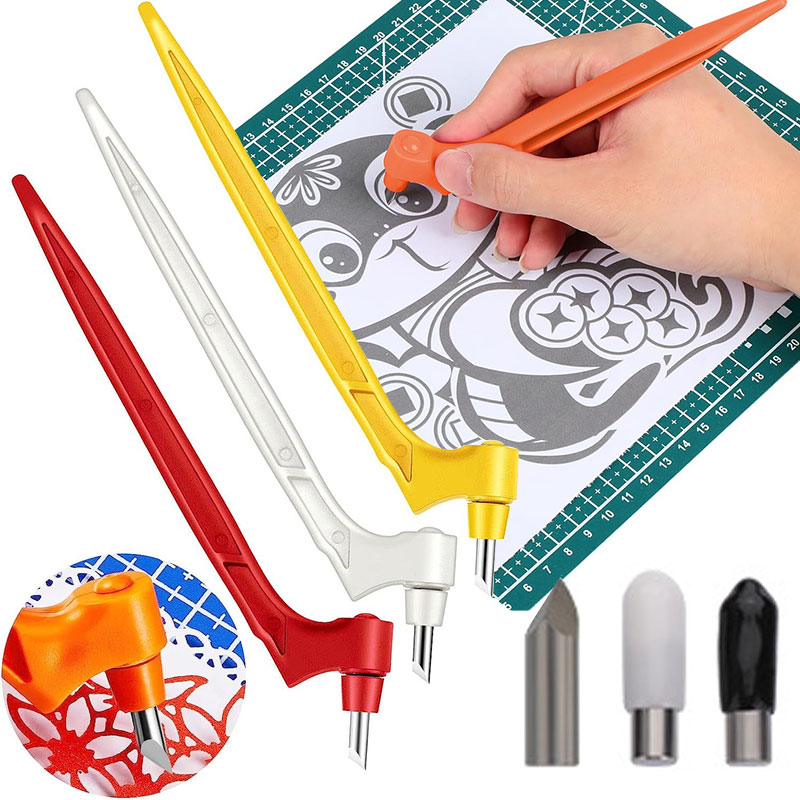 360˚ Rotating Paper Art Cuttin - Art Craft Knife 评论和价格