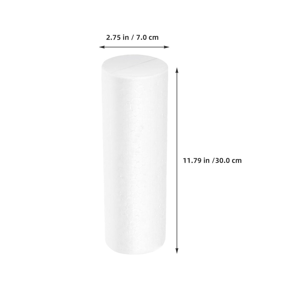 6Pcs Foam Cylinder 30x7cm Stur - Art Craft For Kindergarten 评论和价格