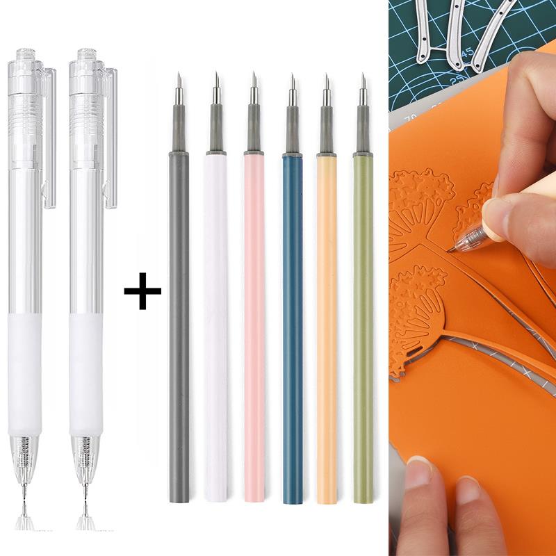 2+6Pcs Knife Pen Refill Set Ar - Art Craft Knife 评论和价格