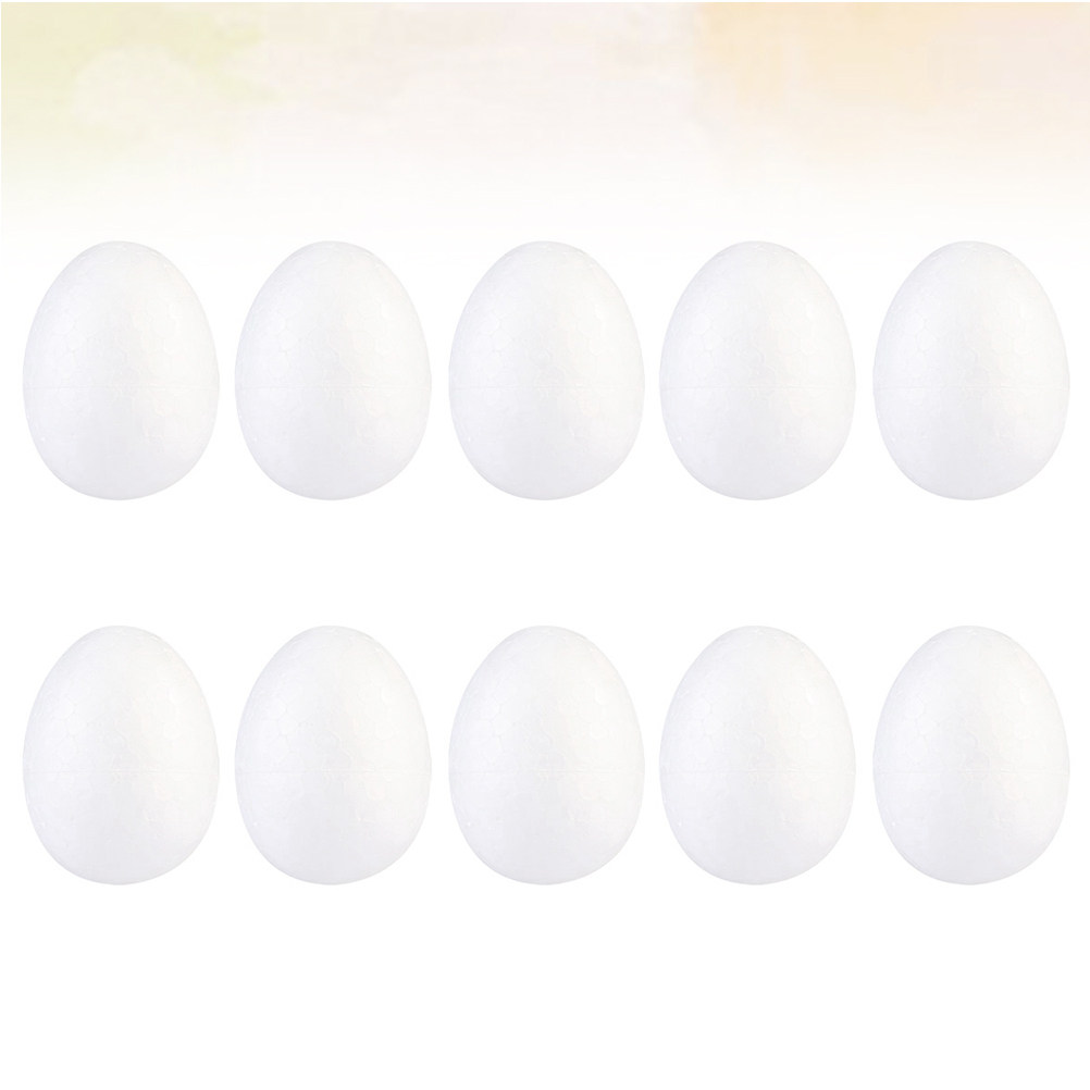 50Pcs Foam Eggs DIY Painting S - Art Craft For Kindergarten 评论和价格