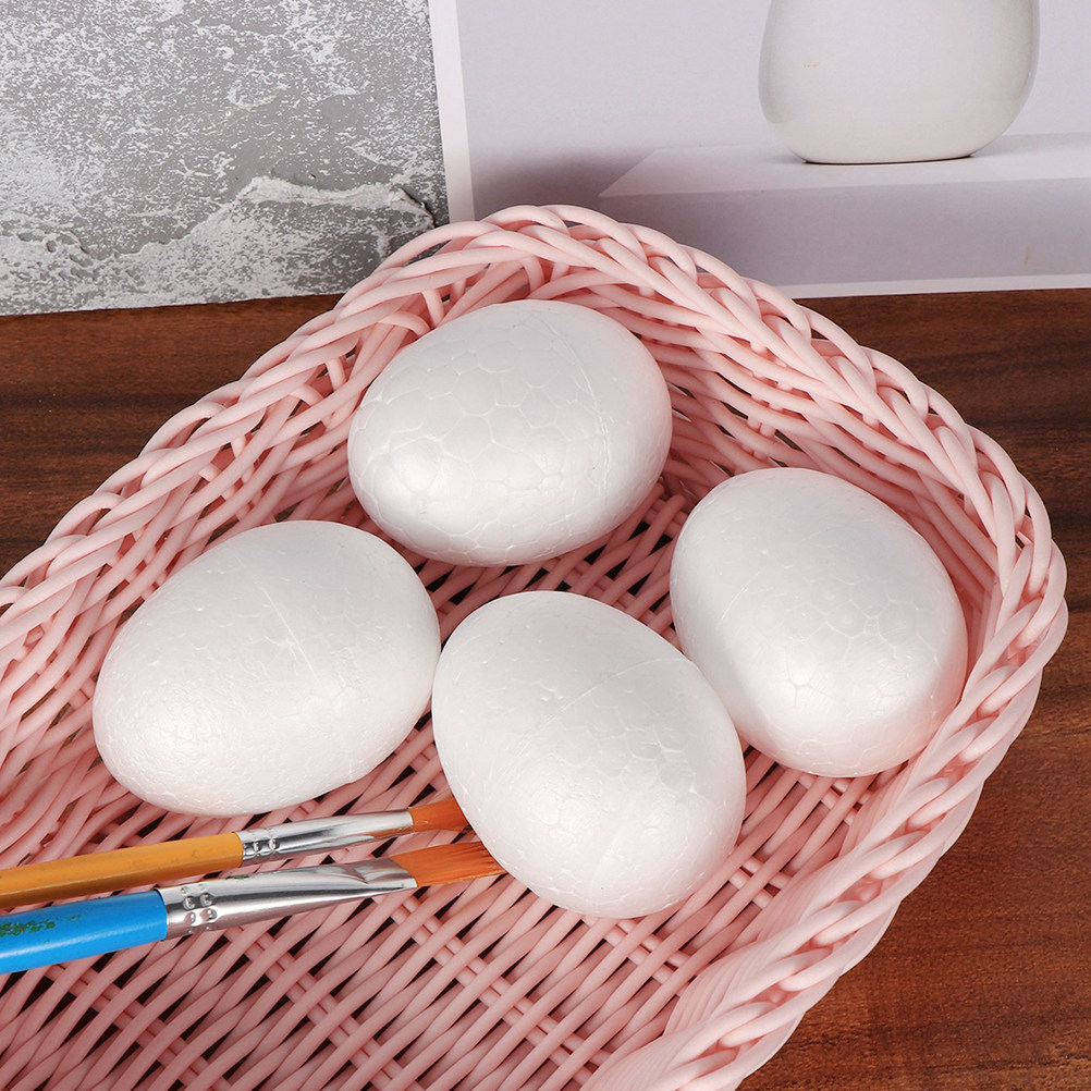 50Pcs Foam Eggs DIY Painting S - Art Craft For Kindergarten 评论和价格