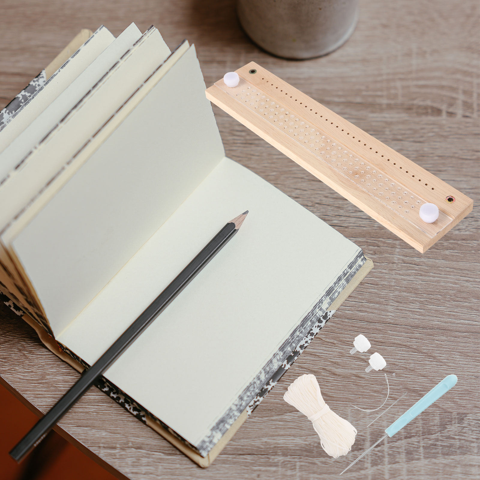 1Set Book Binding Kit Handheld - Bookbinding Supply Kit 评论和价格