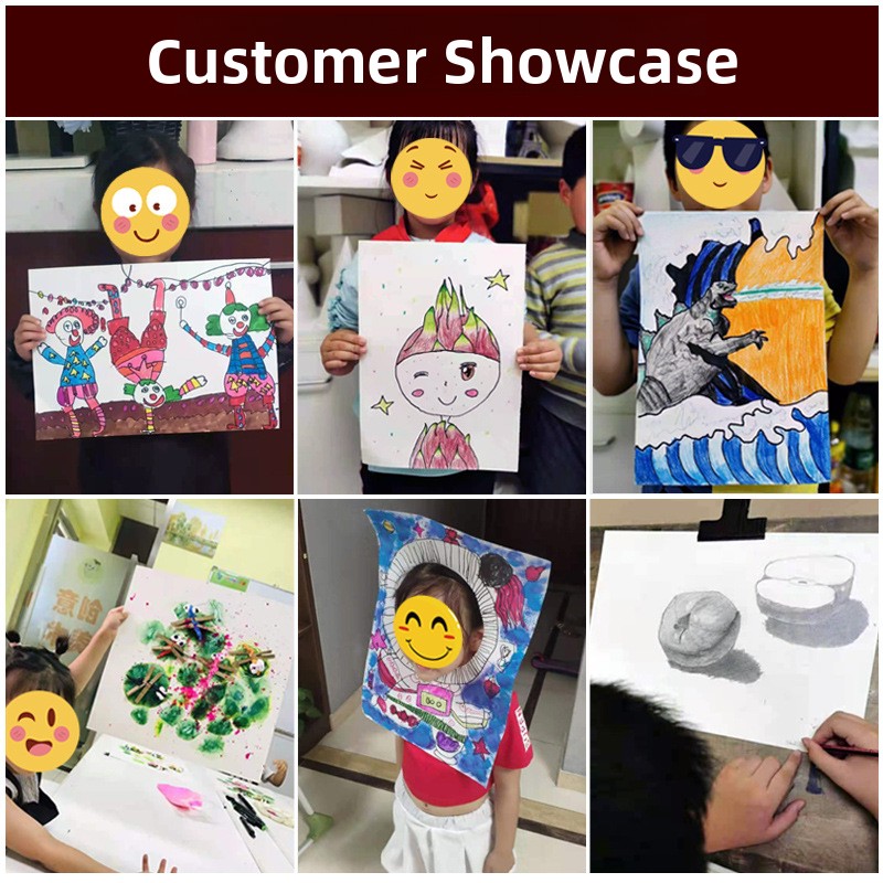 Thickened White Card Paper A4A - Art Craft For Kindergarten 评论和价格