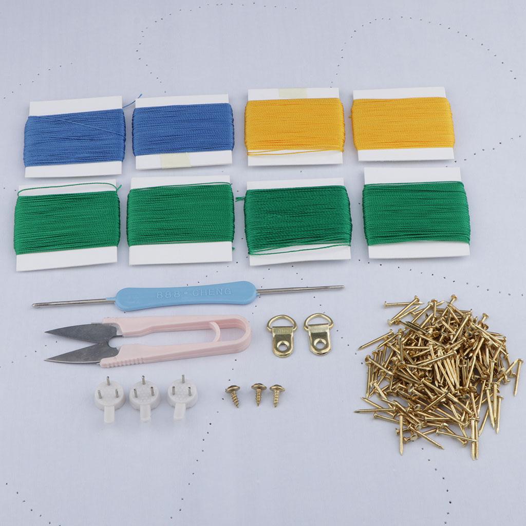 Nail String Art Kit Flower Des - Art Craft Board 评论和价格