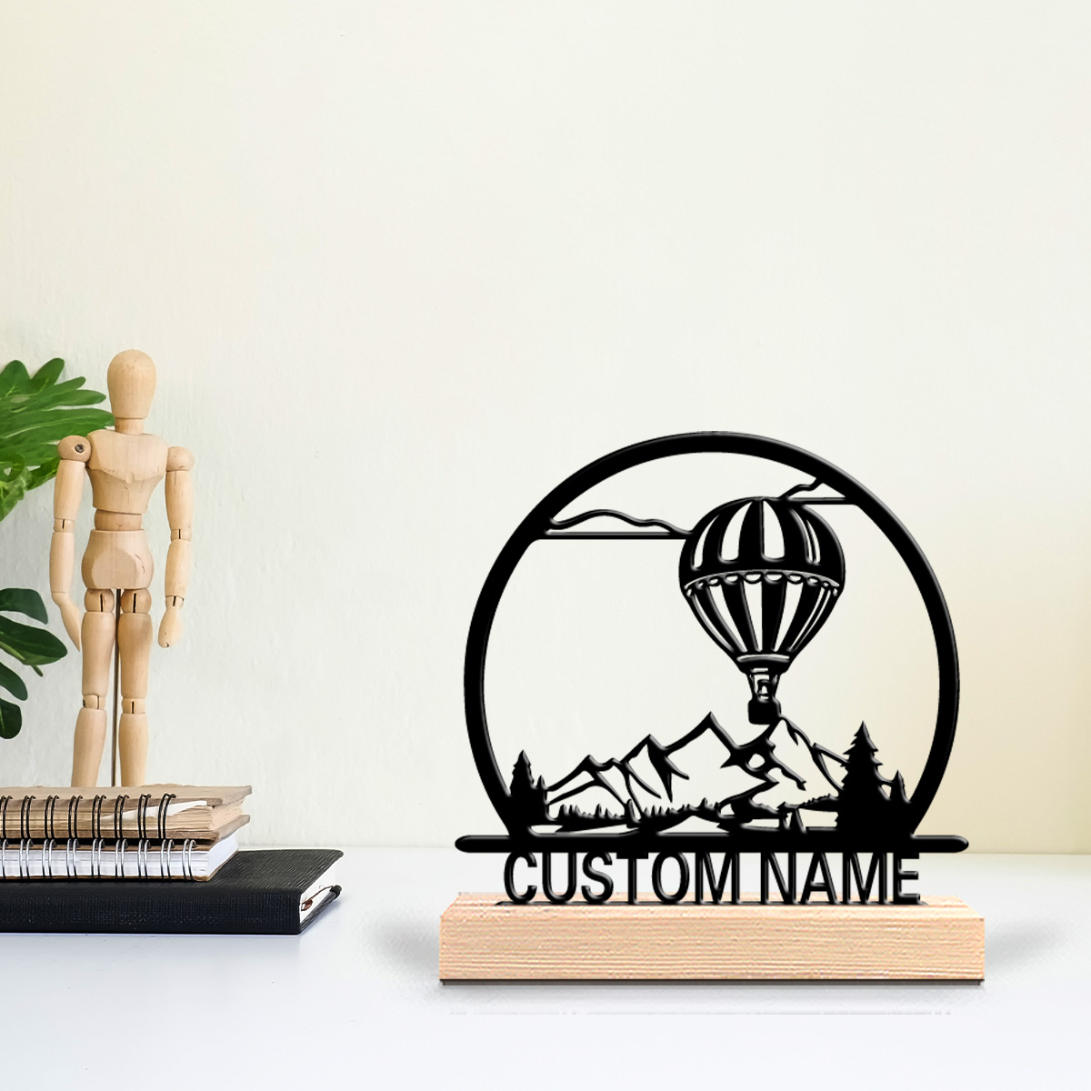 1pc Hot air balloon Customized - Art Craft Names 评论和价格