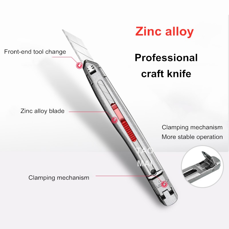 Zinc Alloy Utility Knife Leath - Art Craft Knife 评论和价格