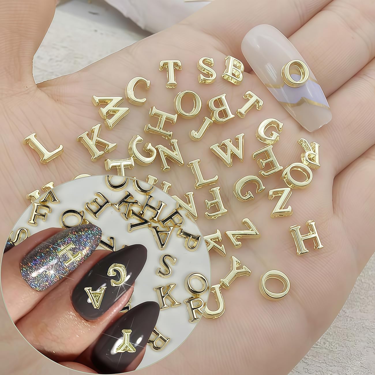 26pcs Holographic English Alph - Art And Craft Letter Z 评论和价格