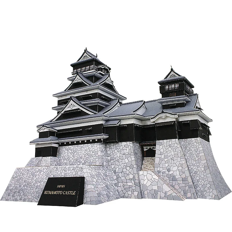 Japan Kumamoto Castle Mini 3D  - Art Craft Japan 评论和价格