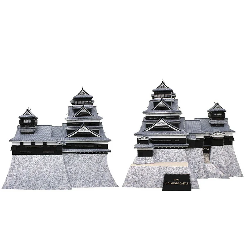 Japan Kumamoto Castle Mini 3D  - Art Craft Japan 评论和价格