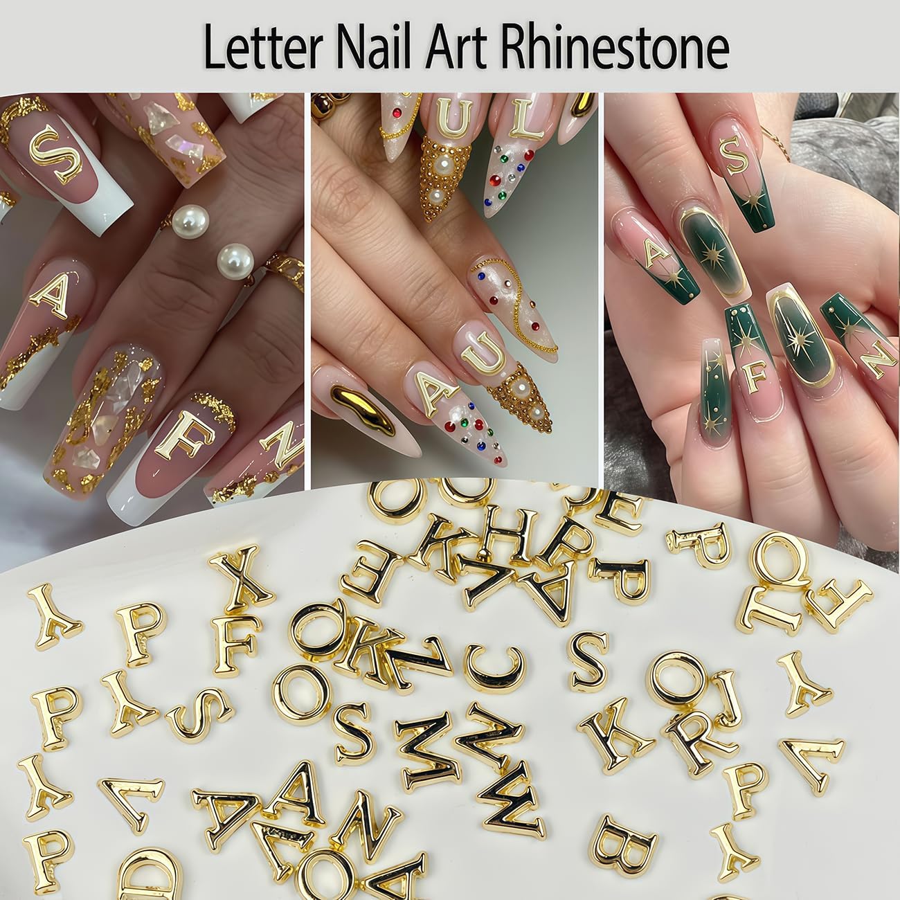 26pcs Gold A-Z Letter Shape Na - Art And Craft Letter Z 评论和价格
