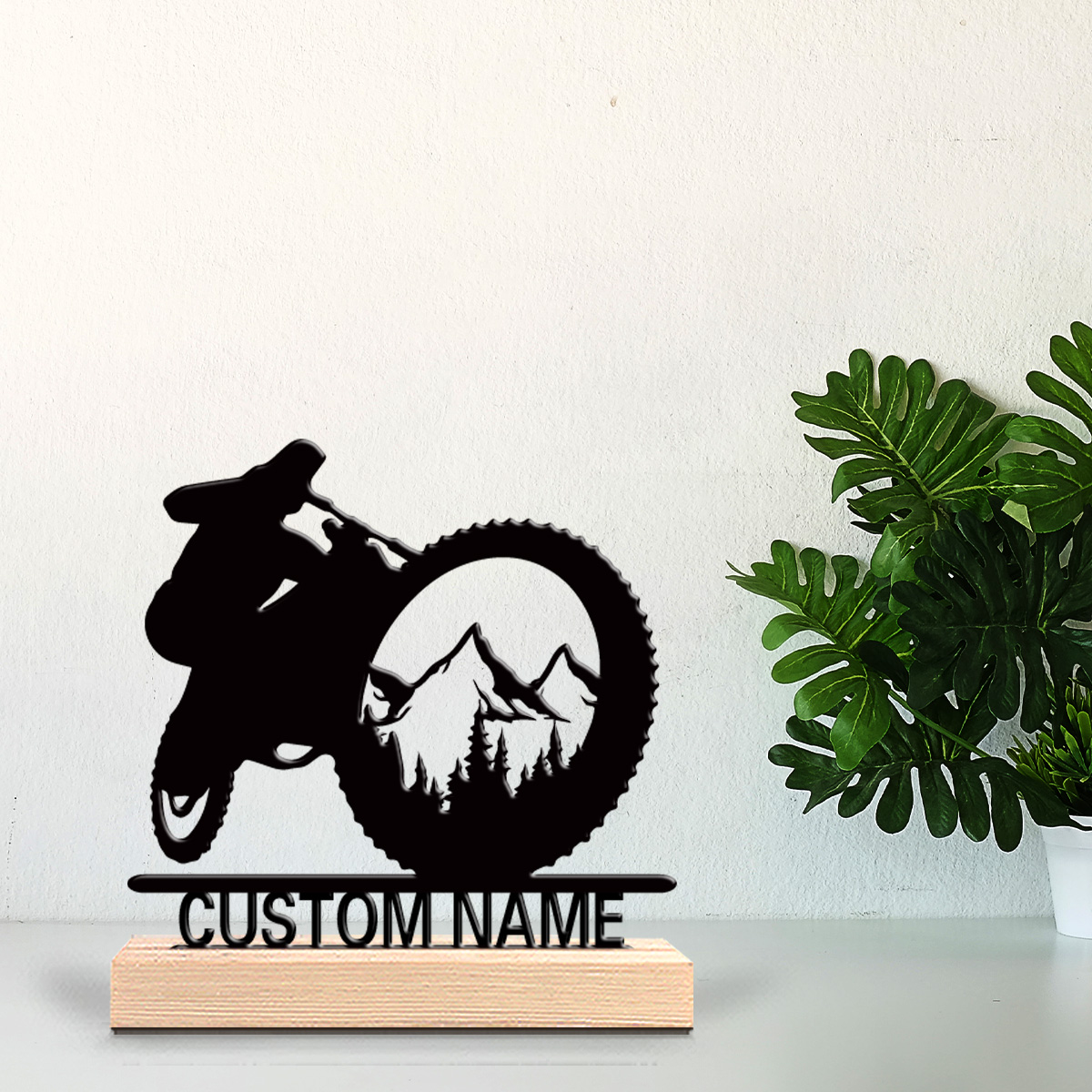 1pc Motorcycle Mountain View C - Art Craft Names 评论和价格
