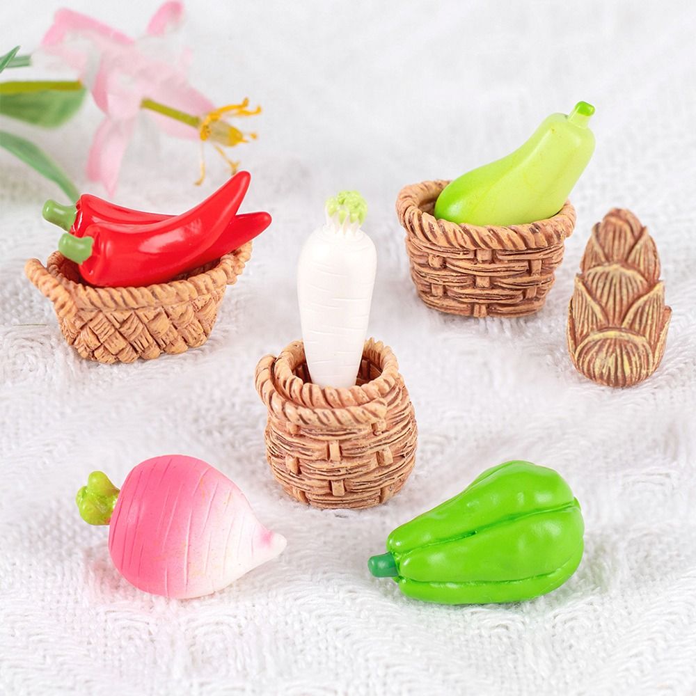 Cute Vegetable Figurines Minia - Art Craft Vegetables 评论和价格