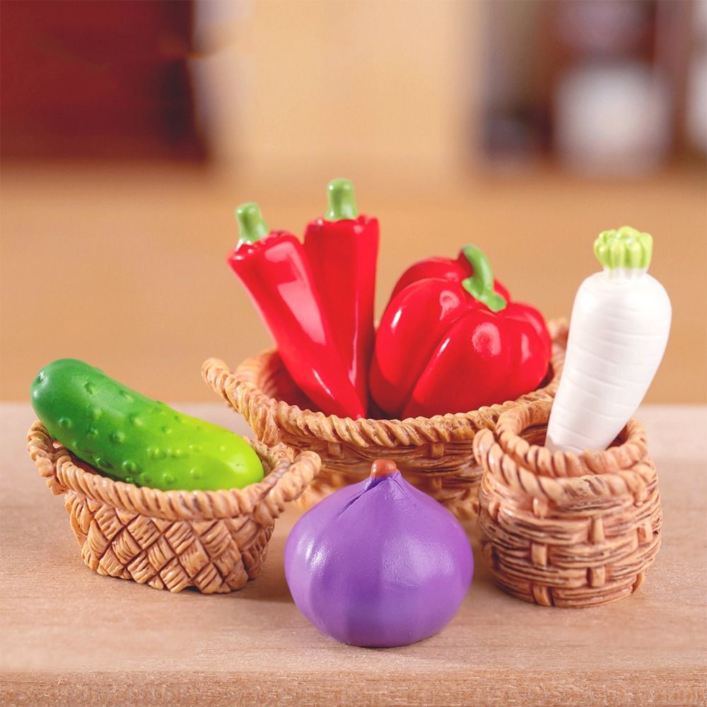 Cute Vegetable Figurines Minia - Art Craft Vegetables 评论和价格