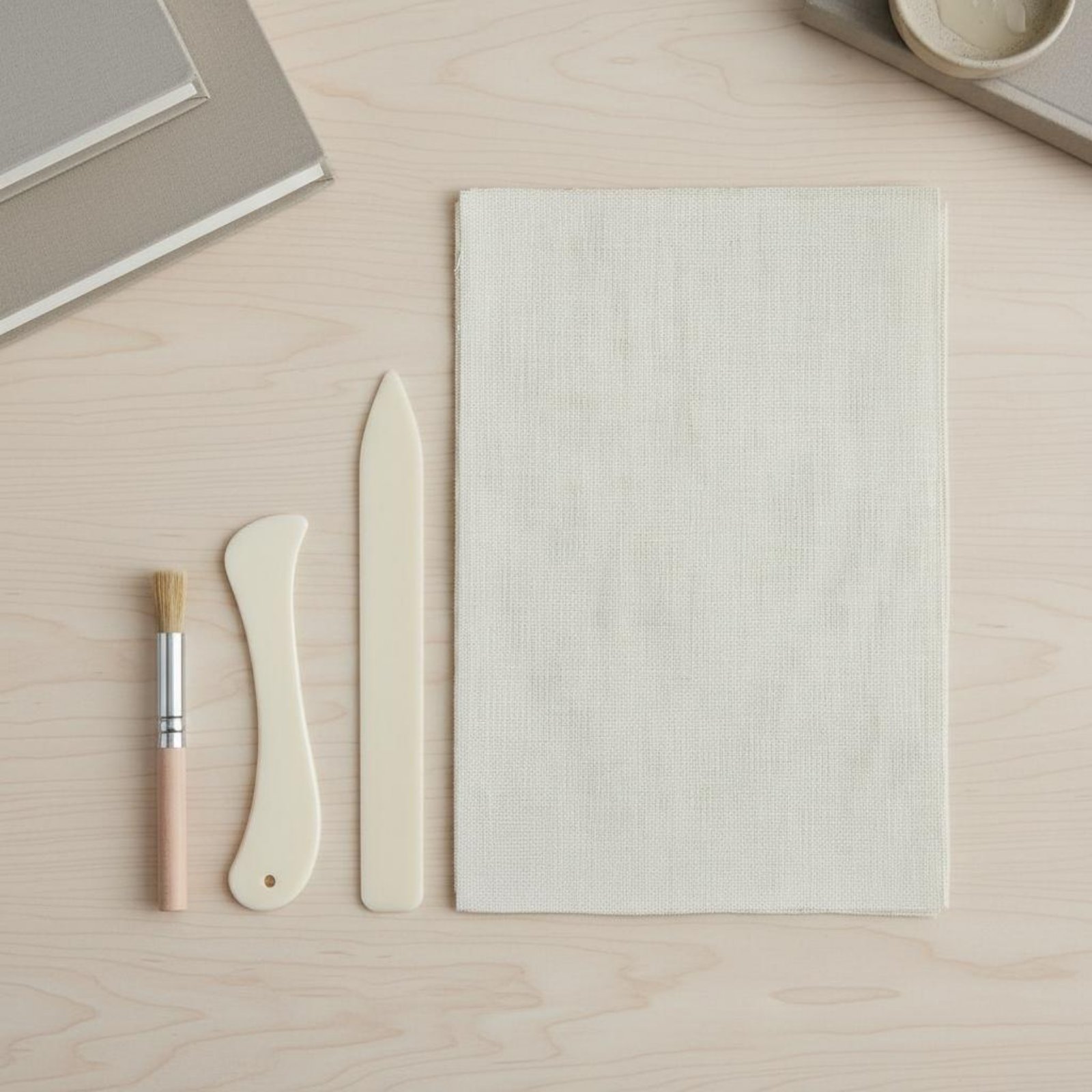 4 Pieces Bookbinding Cloth and - Bookbinding Supply Kit 评论和价格