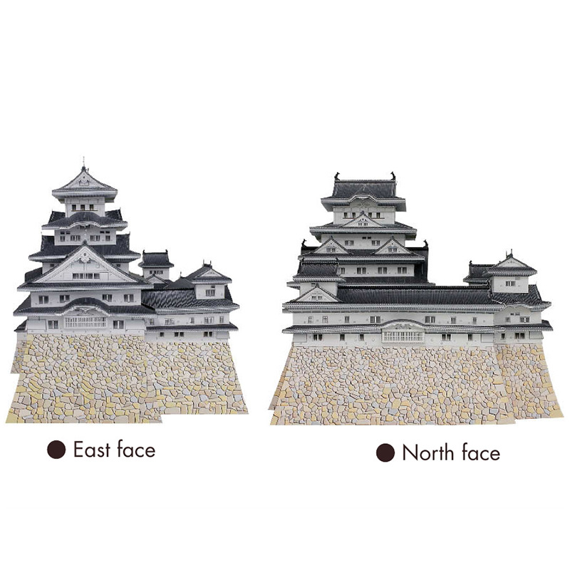 Japan Himeji Castle 3D Paper M - Art Craft Japan 评论和价格