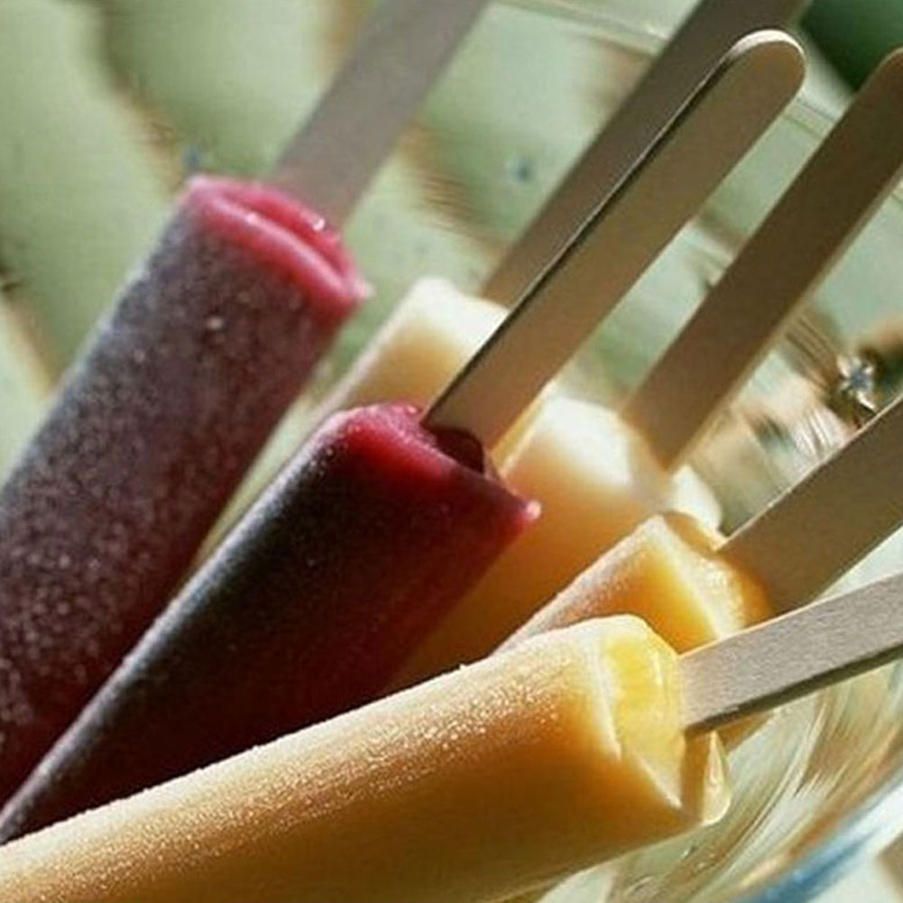 400PCS Wooden Ice Cream Sticks - Art Craft Ice Cream 评论和价格