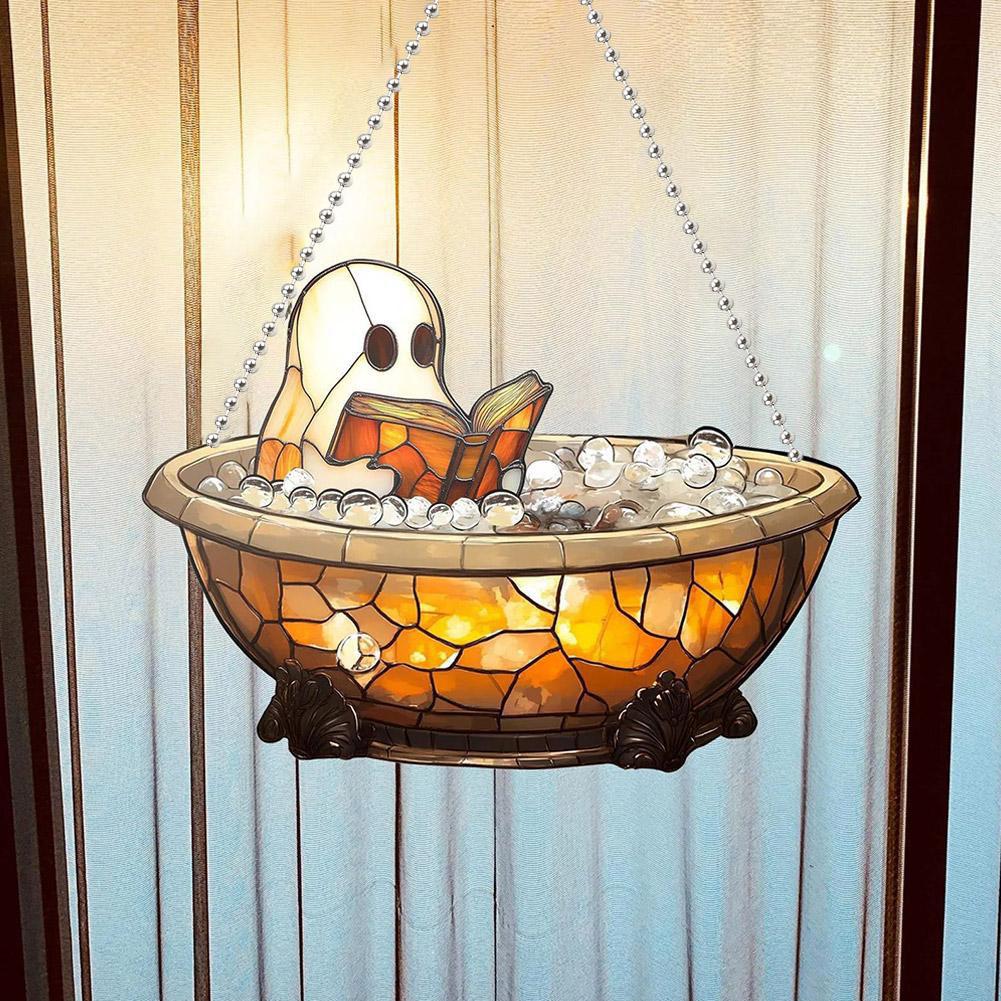 2D Flat Acrylic Halloween Ghos - Art Craft Books 评论和价格