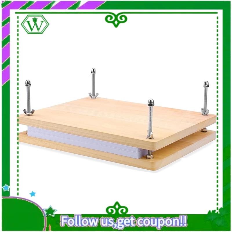 Reliable-Kits Wooden Book Pres - Bookbinding Supply Kit 评论和价格